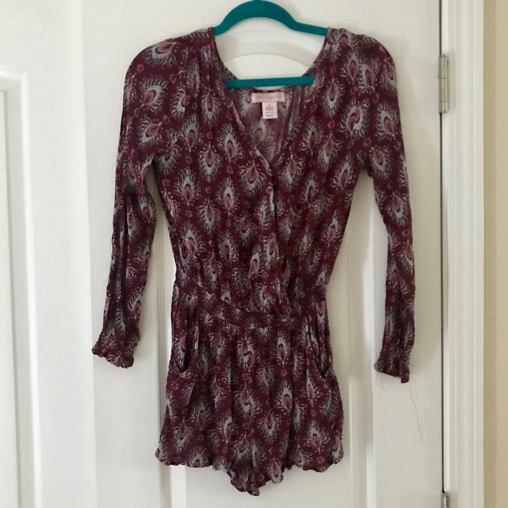 Patterned Short Jumper